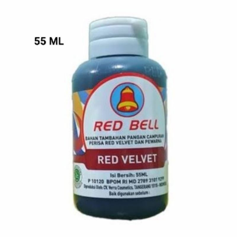 

Pasta red bell red velvet 55 ml