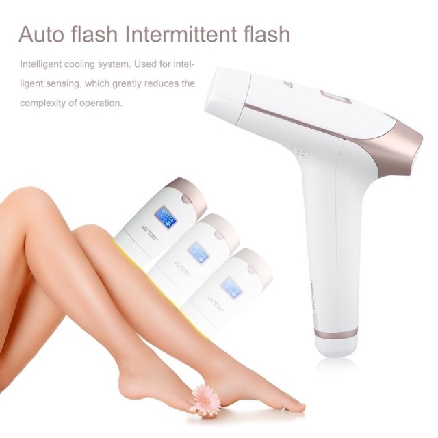 Alat kecantikan portable IPL LESCOLTON T009i Hair Removal IPL Home Pulsed Light dengan Display LCD