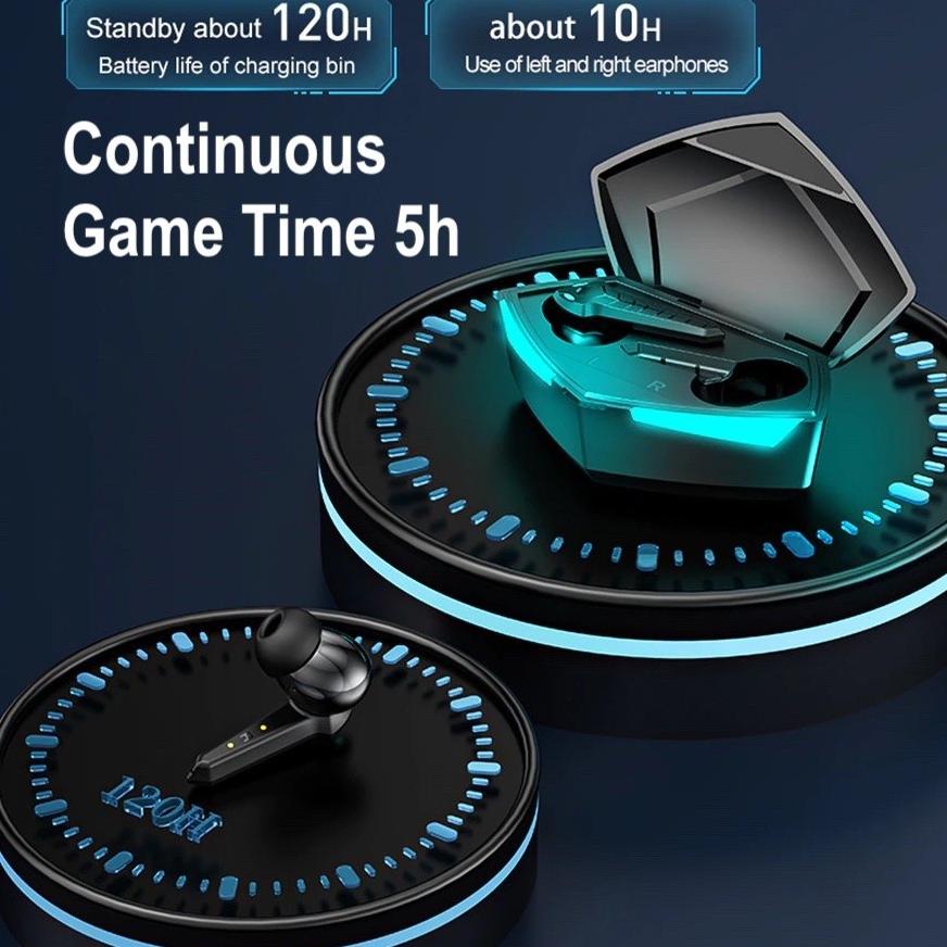 P36 Tws Headset Earphone Wireless Bluetooth 5.0 Gaming Mode Low Delay