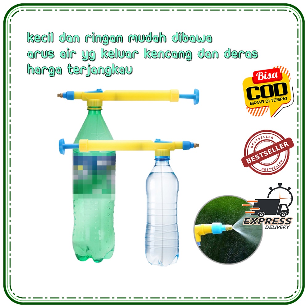 Kepala Pompa Semprotan Air Sprayer Jet Botol Penyemprot Burung Tanaman / Semprotan Burung Semprotan 
