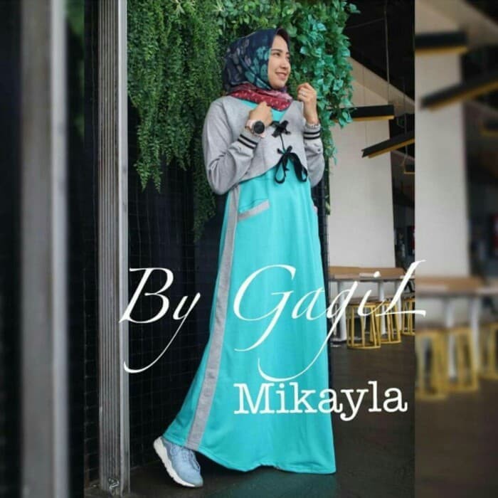 Baju Gamis Terbaru / Mikayla Dress / Baju Muslim Wanita /Gamis Murah