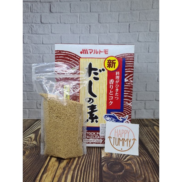 

marumoto dashinomoto shin dashi ikan katsuo bubuk kaldu jepang repack