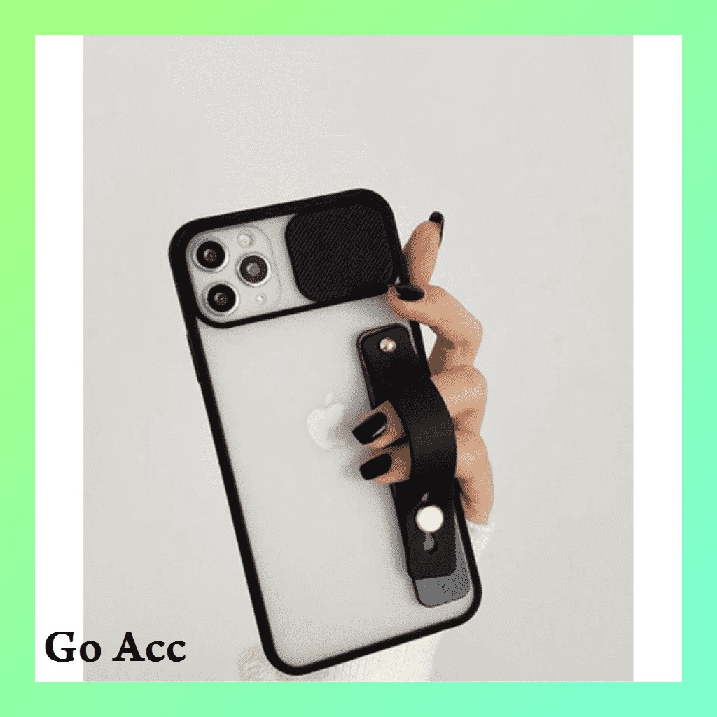 Softcase Window + Strapfinger Holder ALL Type Samsung Infinix Iphone Oppo Reno