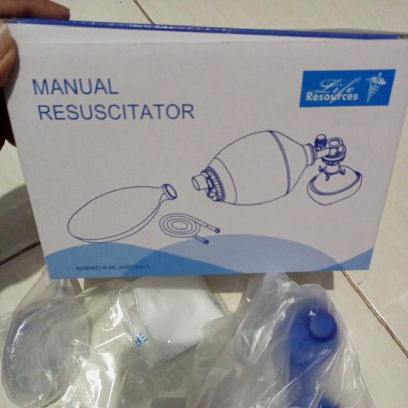 ambubag bayi/resuscitator manual bayi