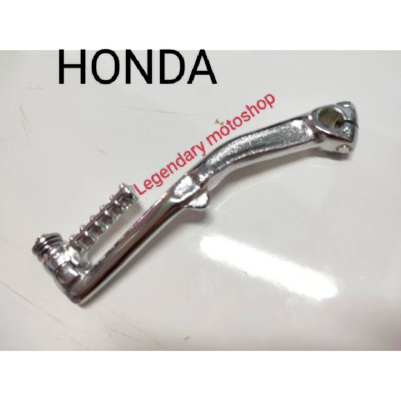 selahan kick starter Chrome nekel import Anti karat motor metic BEAT VARIO SCOOPY &amp; Mio Fino