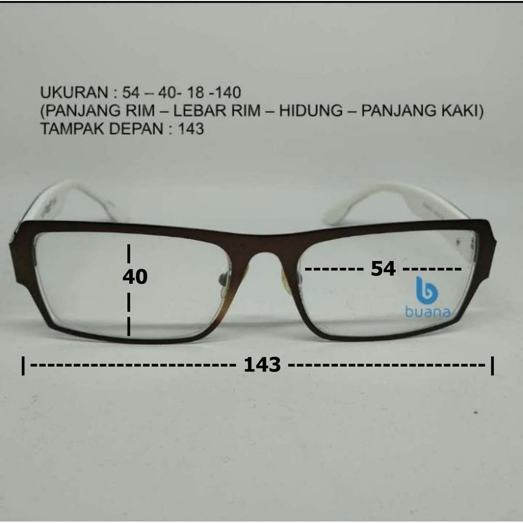 FRAME KACAMATA 8133 EVISU ORIGINAL HONGKONG