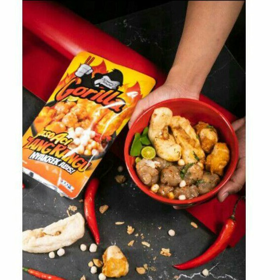 

Gorilla baso aci tulang rangu