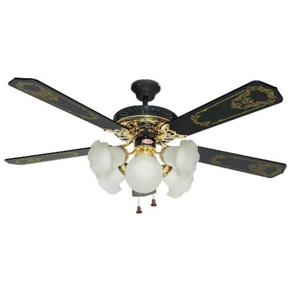 CEILING FAN UCHIDA  52 INCH 5 LAMPU / HITAM CF113 QUALITAS GOOD ORI (SNI)