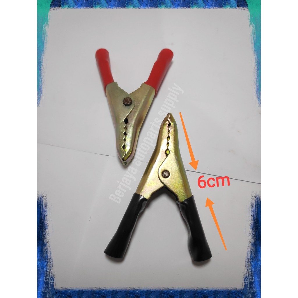 [1SET] JEPITAN /JEPIT  AKI UKURAN KECIL 6CM MERAH+HITAM