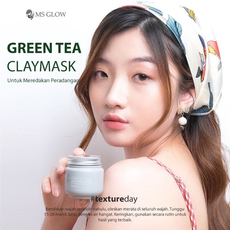 

Green tea claymask