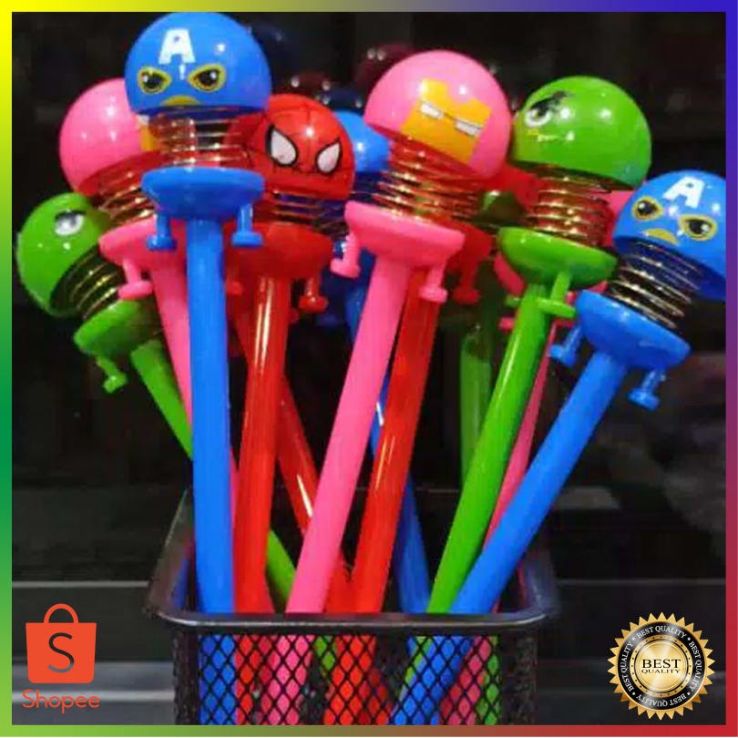

Promo! Pulpen Gel Mantul Avengers Doll Per Shake Head Avengers Spring Doll Pe GBU2111 Terlaris