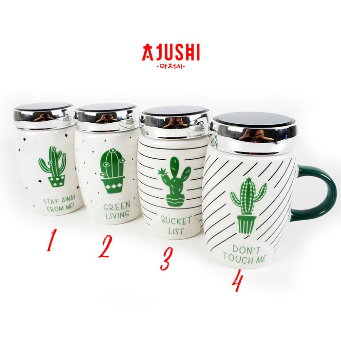 Gelas Mug Cantik Unik Kaktus