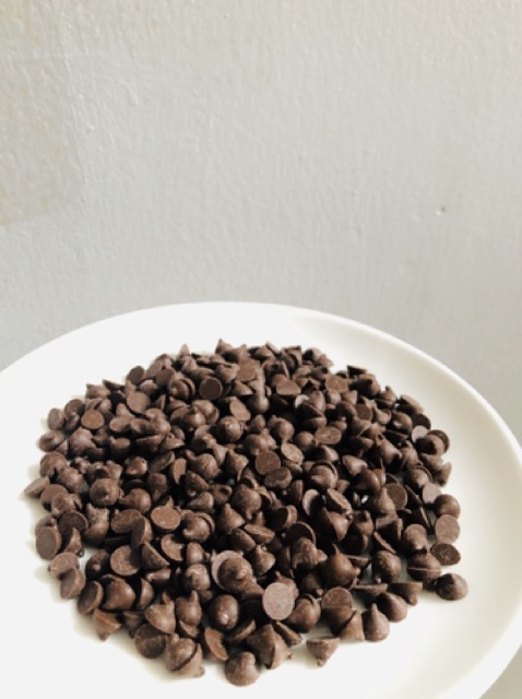 Dark CHIP Chocolate Tulip 200 gram / Chocolate Chip / Choco chip