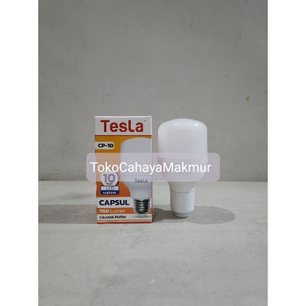 Lampu LED Bohlam Capsul 10w 10watt Tesla Cahaya Putih Hemat Energy