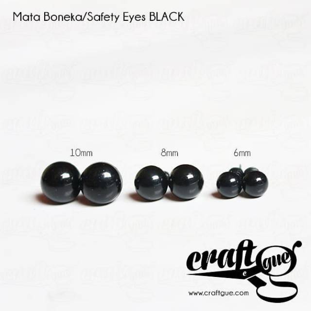 Mata Boneka BLACK