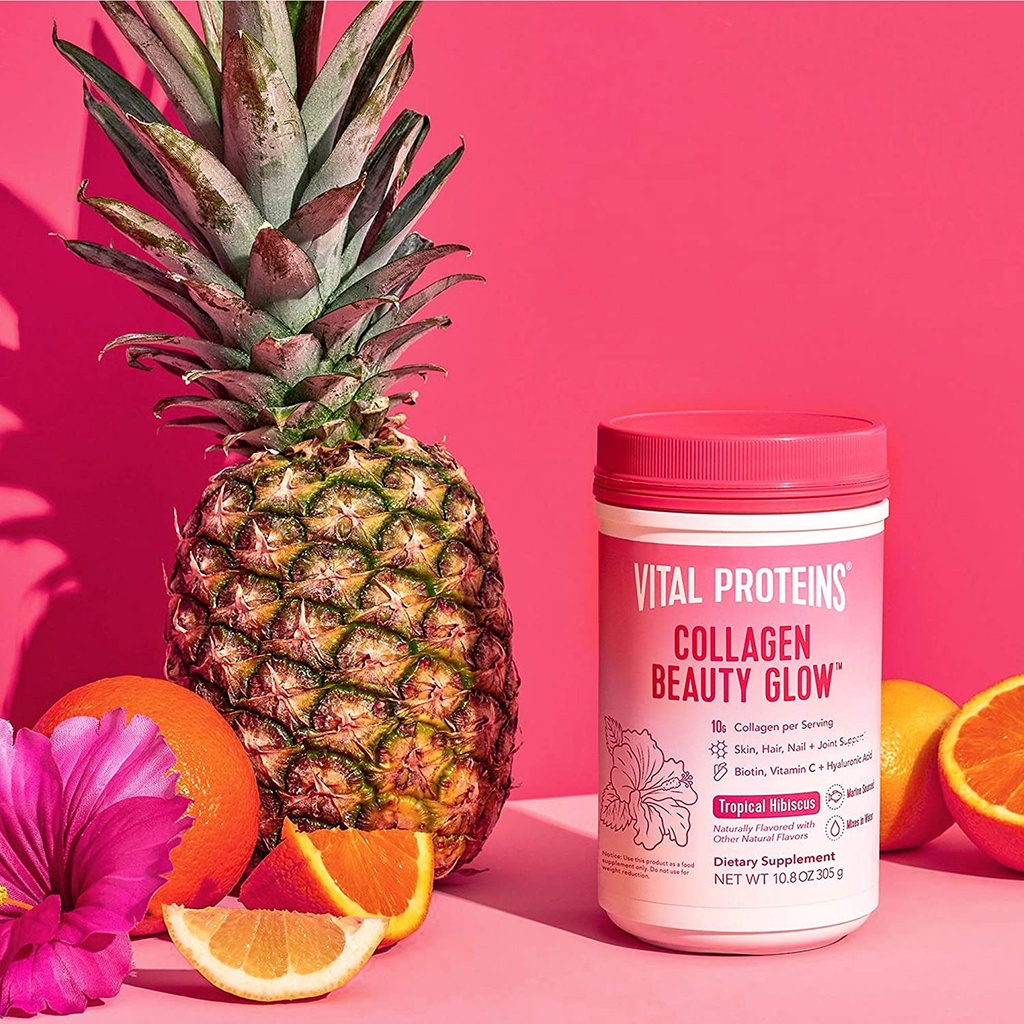 Vital Proteins Beauty Collagen Strawberry l Lavender | Hibiscus | Watermelon | Lemon