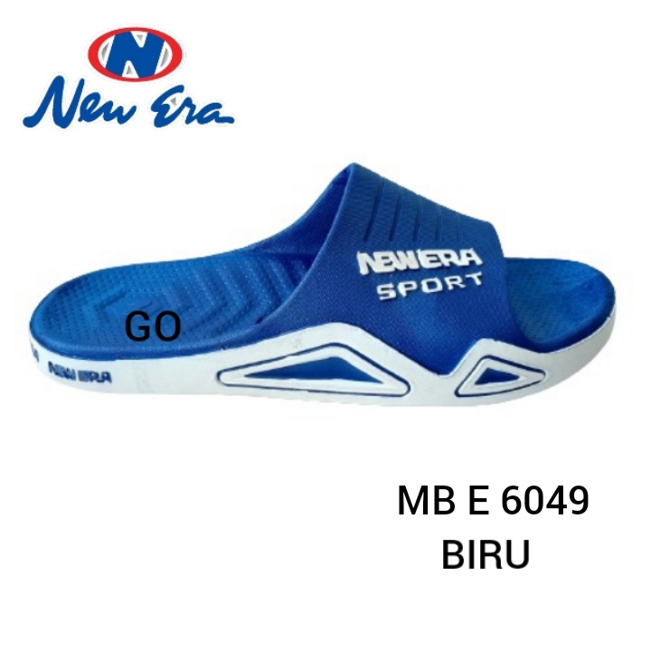 gof NEW ERA MB E 6049 Sandal Selop Pria Dewasa Sendal Karet Anti Slip Original