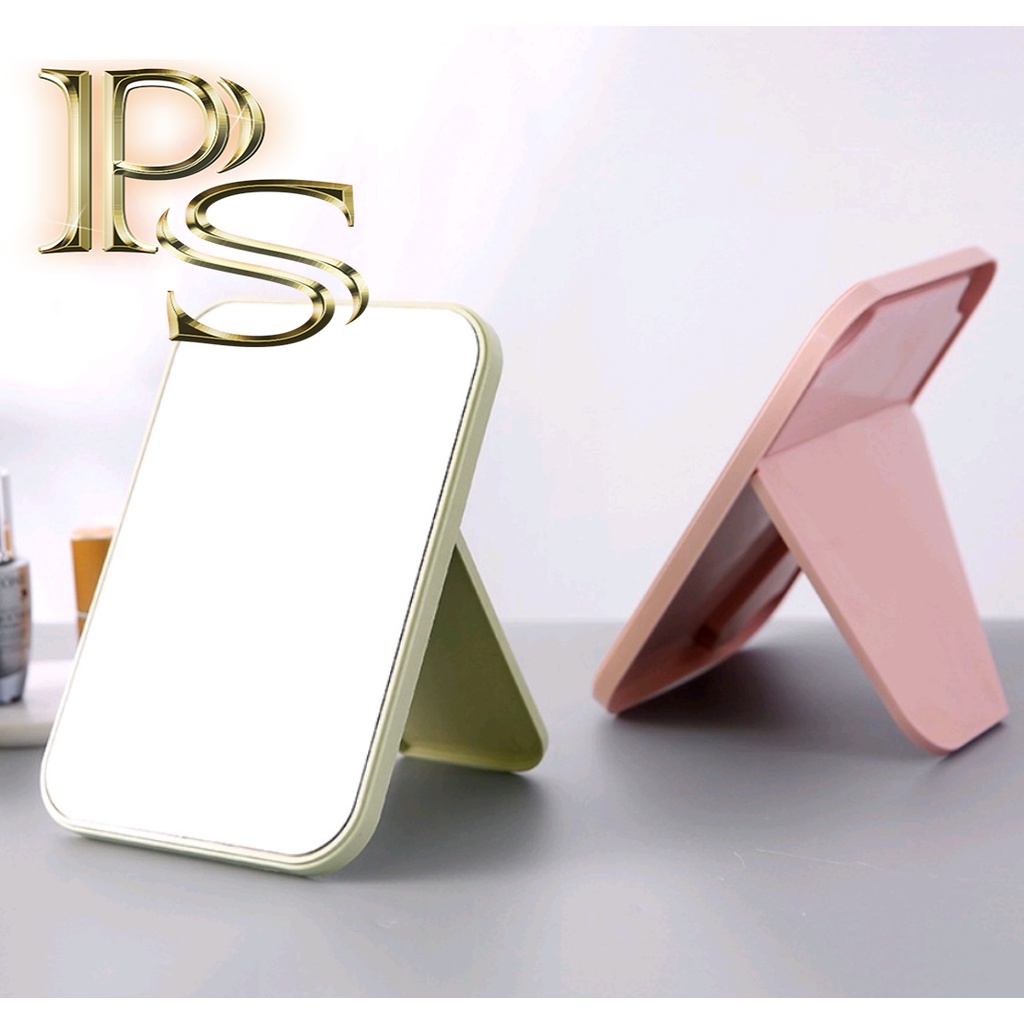 Kaca Rias Make Up / Kaca Rias Lipat / Cermin Lipat / Cermin Make Up Lipat / Cermin Kaki Berdiri / Ka