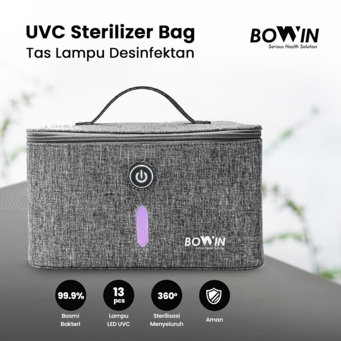 Bowin Uvc Sterilizer Bag (Tas Lampu Desinfeksi Bakteri, Virus,Kuman) #98
