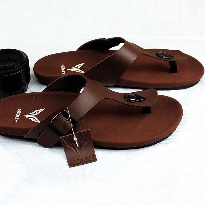 ♙ F19 Sandal Pria Sendal Jepit Cowok Sandal Laki Laki Sandal Casual Pria Sendal Terbaru 2021 Bisa ◌