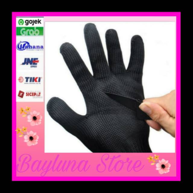 Sarung Tangan Glove Protect Cut Resistance Anti Bacok Pisau Pedang