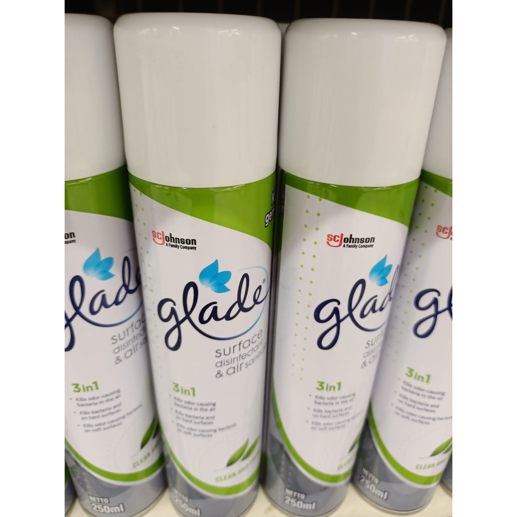 Glade 3in1 Surface Desinfectan Spray 250ml