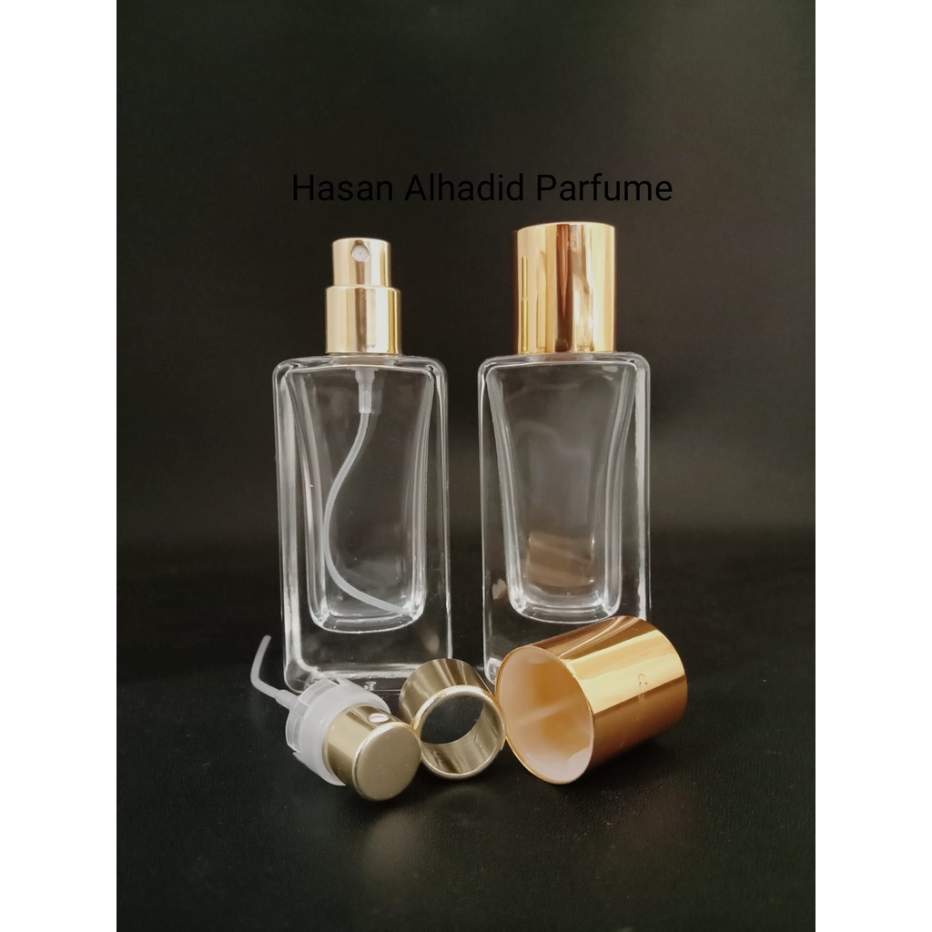 Botol Parfume V32652 30ml Easypum Gold Tutup Gold Mini Harga Ecer/Pcs
