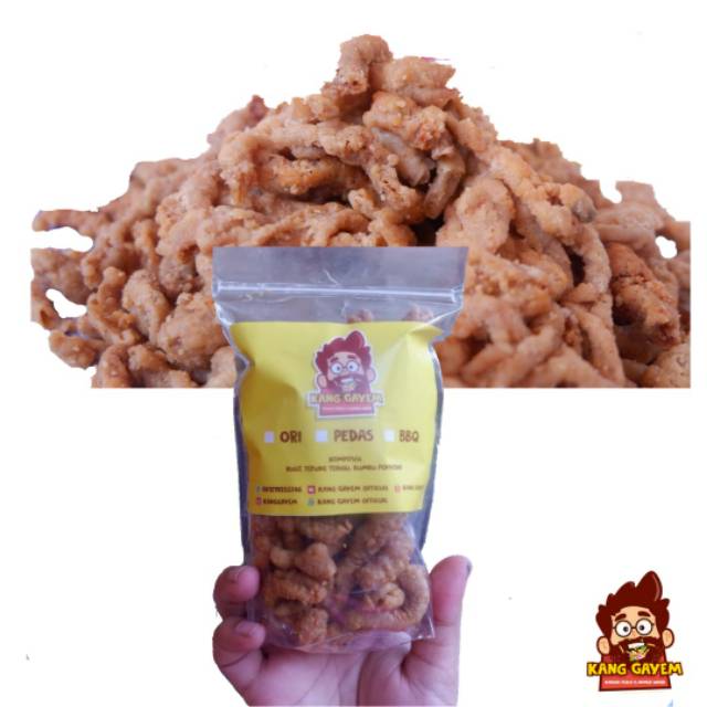 

Usus Krispy Kang Gayem (Kemasan Standing Pouch)