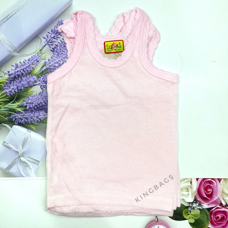 12 PCS Kaos Anak Singlet Jaring