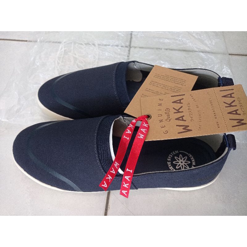 Wakai Ukiyo Sepatu Wanita - Navy Original 100% STORE