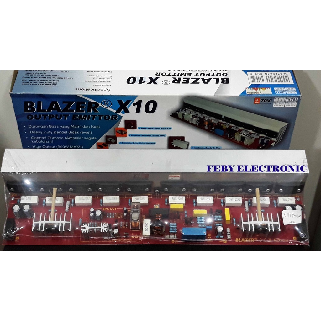POWER BLAZER X 10 OUTPUT EMITTOR