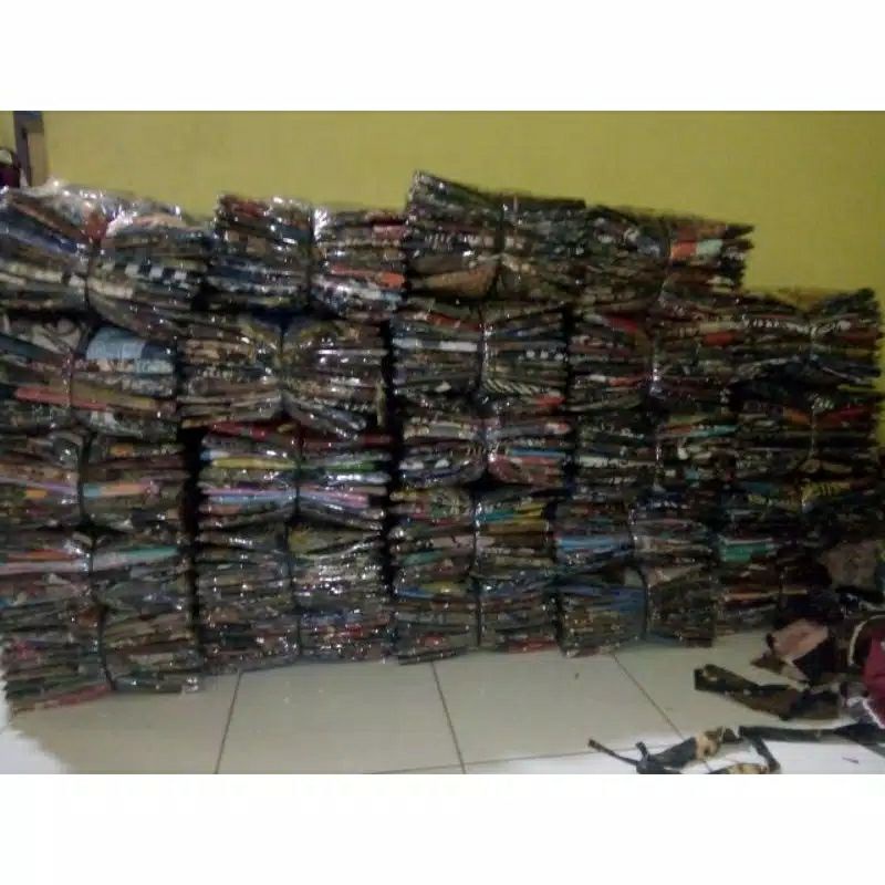 daster perca batik full katun lengan panjang