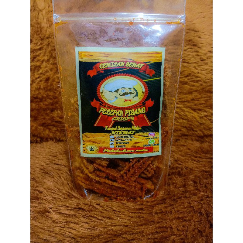

CEMILAN PELEPAH PISANG CRISPY/Cemilan Sehat