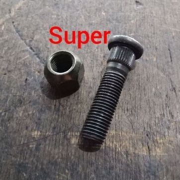 baut + mur roda depan belakang panther 2.3 2.5 tbr52 tbr54