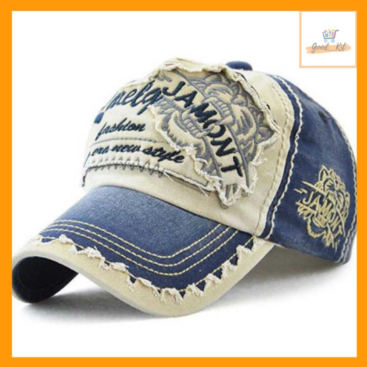 Topi Baseball Cap Jamont Snapback Motif Bordir
