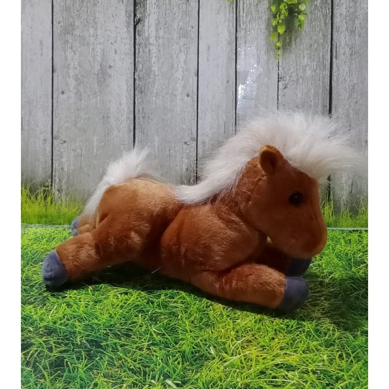 Boneka Kuda Coklat Lying