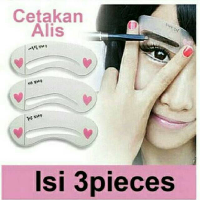 1 Set Cetakan alis