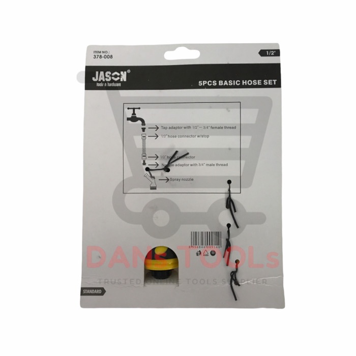 Semprotan Air 5 pcs JASON - Hose Nozzle - Semprotan Taman