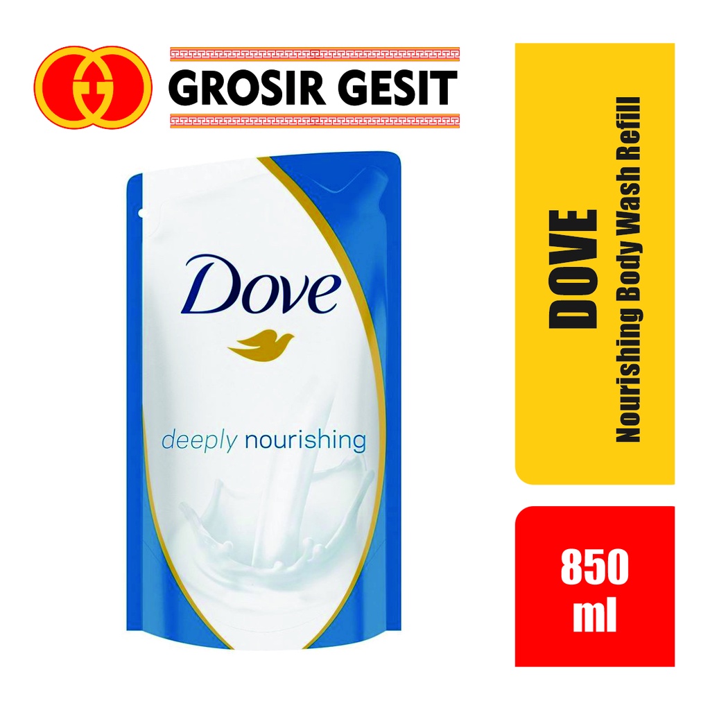 Dove Nourishing Body Wash Refill 850 ml