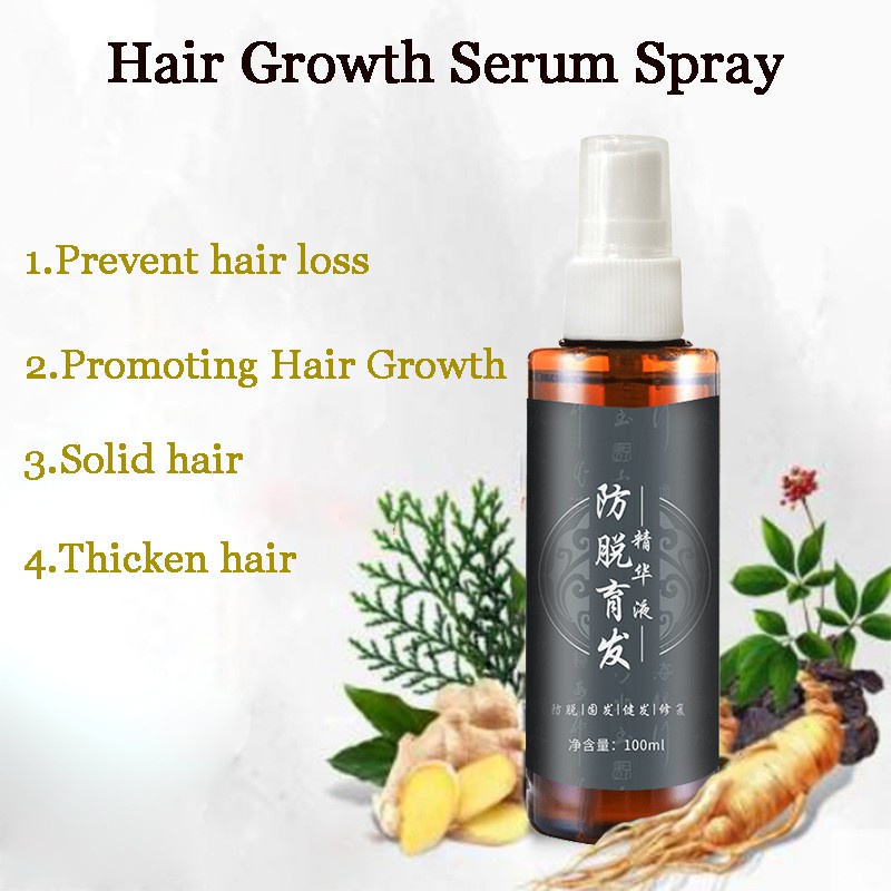 Minyak Penumbuh Rambut Botak Dan Rontok Essence Anti Rontok Mempercepat Pertumbuhan Rambut Pria Anak Bayi Balita -100ml