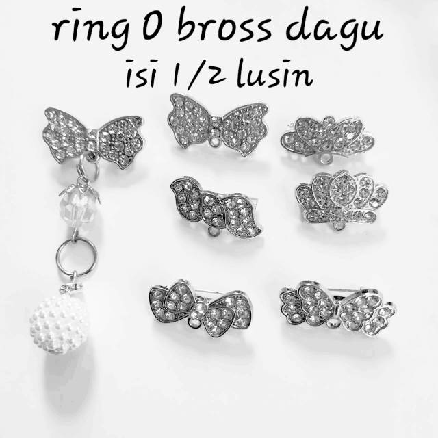 Ring o bros dagu premium isi 1/2 lusin