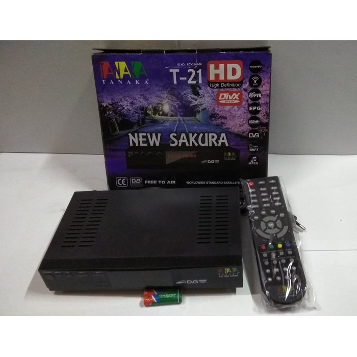 Cara Upgrade Receiver Tanaka T21 New Sakura