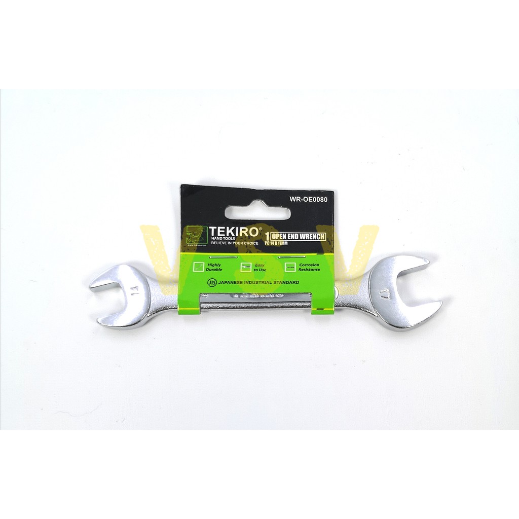 Tekiro Open end wrench 14x17mm / kunci pas tekiro 14x17mm