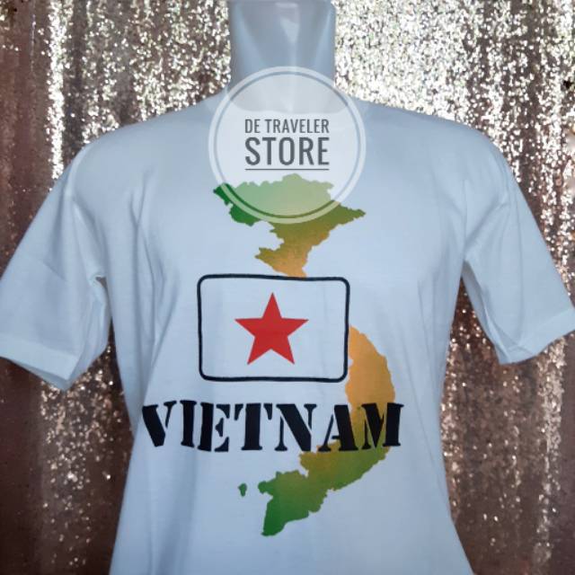 Kaos Souvenir Baju Oleh-Oleh Negara Vietnam Hanoi Halongbay