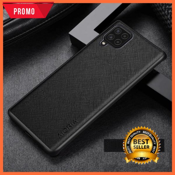 CASING SAMSUNG GALAXY A22 4G  A22 5G SOFT CASE CANVAS CROSS PATTERN COVER