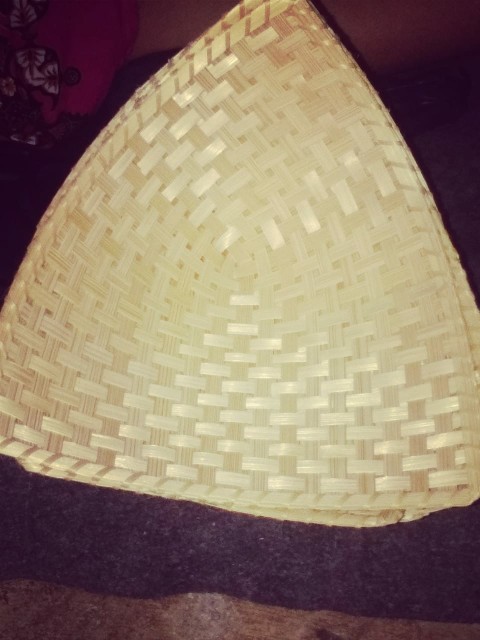 Piring Bambu Murah Anyaman Bambu Atau Piring Pincuk Murah Per Biji Murah, Berkualitas