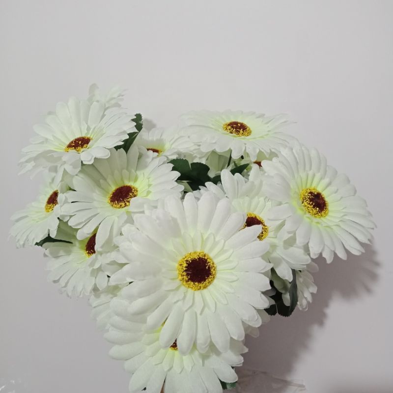 Bunga Artificial / Bunga Palsu / Gerbera Daisy X5