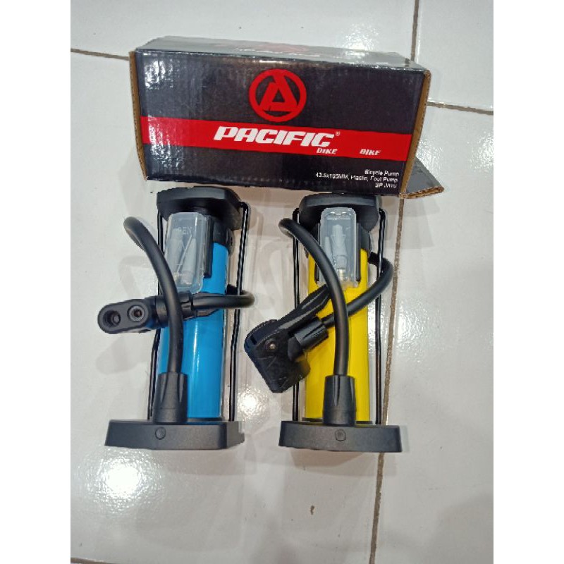 Pompa sepeda injak 2 Lubang Fixie Pacific SP-J815 &amp; SP-J816