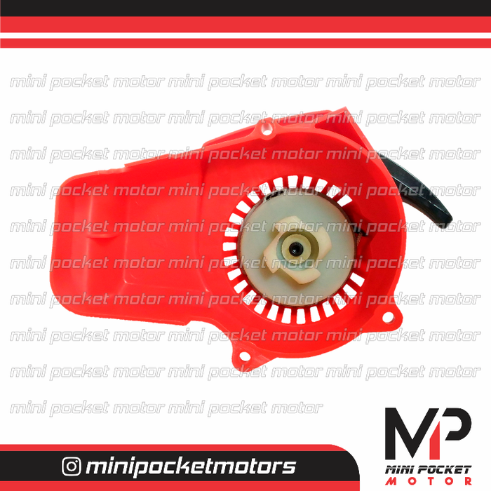 Pullstarter / Tarikan Plastik Merah Motor Mini GP / Trail 50cc Asli Berkualitas