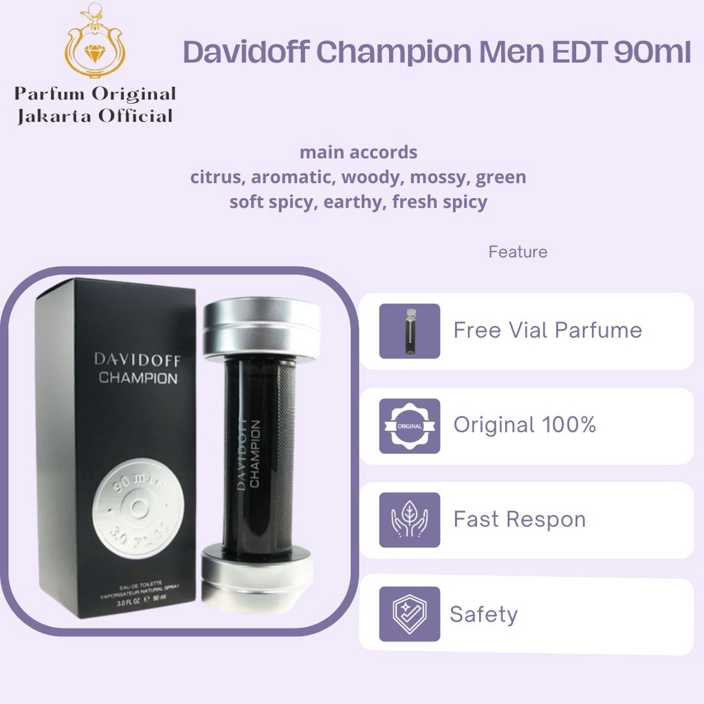 Parfum Parfume Perfume Asli Perawatan Kecantikan Original Import Branded Pria Laki Laki Cowok Davido